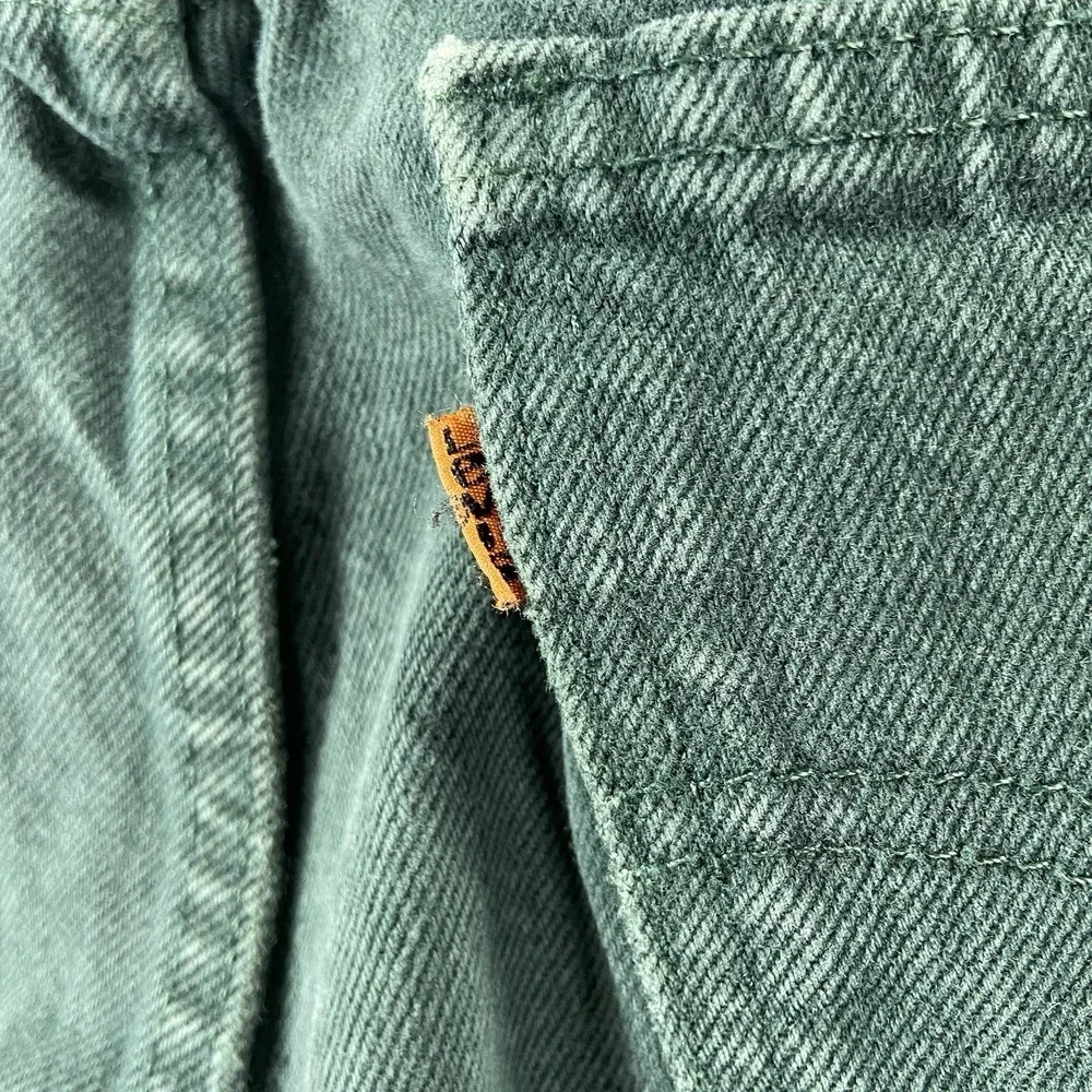 VTG Levi's 550 Jeans Student 27x29 Orange Tab 90s Vintage Denim USA Made Relaxed